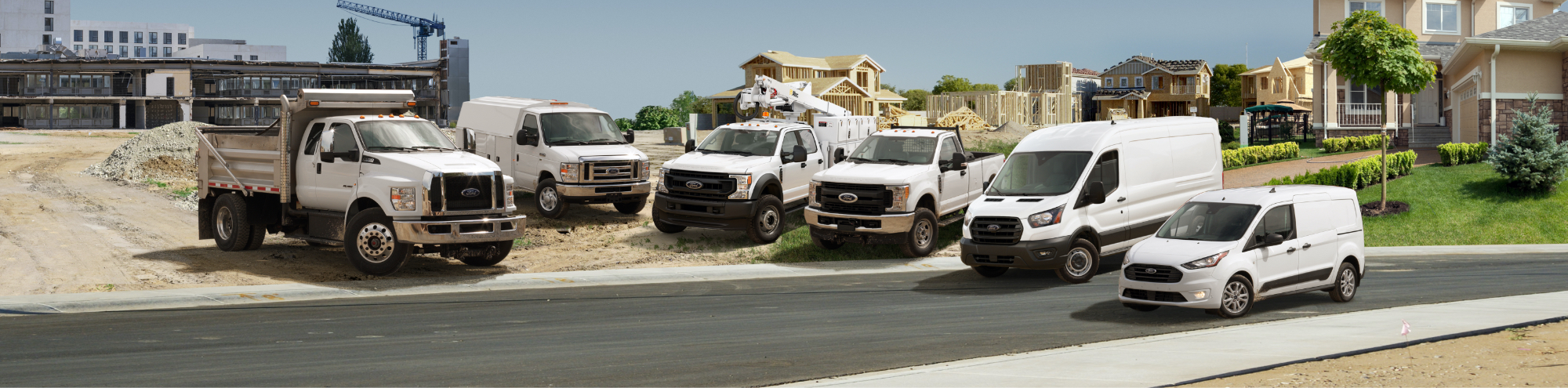 Ford commercial vehicles work hard to make your job better. 